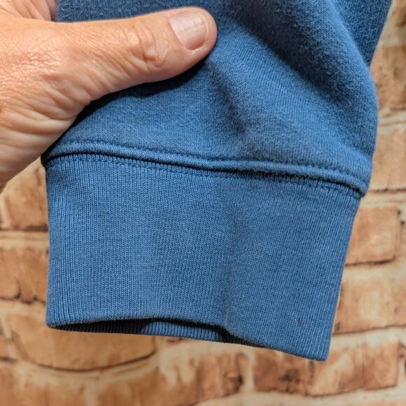 Carhartt Hoodie with Logo Navy Size Large (14-16) - Picture 2 of 12